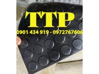 Tấm cao su lót sàn chống trượt vân đồng tiền