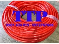 Ống silicone màu đỏ