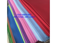 Xốp màu làm hoa lá trang trí