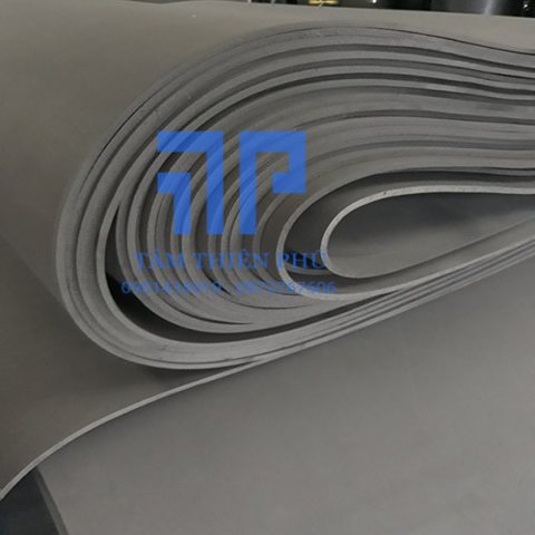 Tấm xốp đen lót sàn đổ bê tông