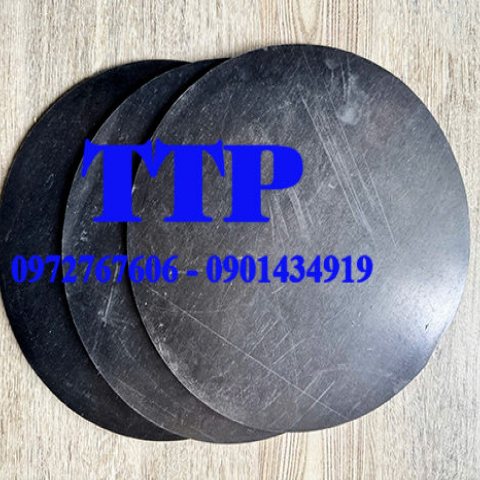 Gia công đế cao su tròn