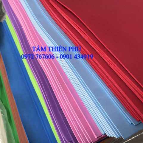 Mút eva tấm màu đỏ dày 10mm 15mm 20mm
