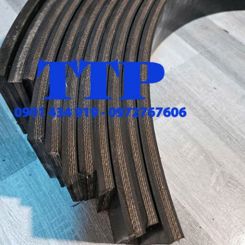Tấm Cao Su Bố Chịu Lực Kê Máy