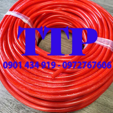 Ống silicone màu đỏ