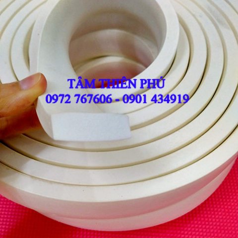 Gioăng silicone xốp 10x20mm